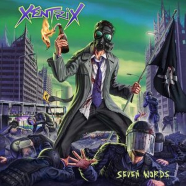 XENTRIX - SEVEN WORDS (TRANSPARENT GREEN VINYL) - LP Vinyl