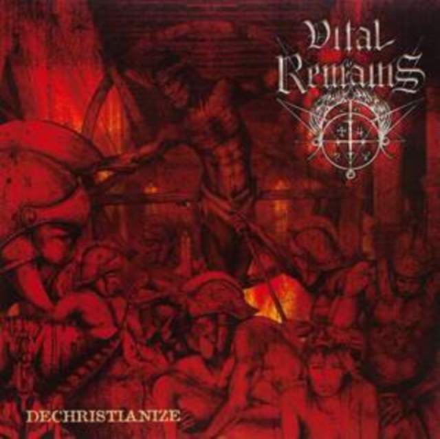 VITAL REMAINS - DECHRISTIANIZE (ORANGE/BLACK MARBLE VINYL/2LP) - LP Vinyl
