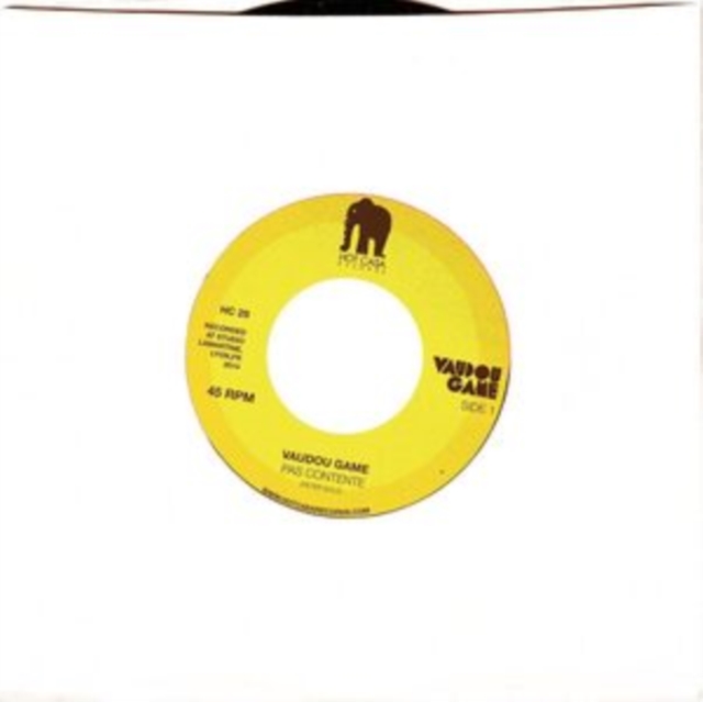 VAUDOU GAME - PAS CONTENTE/LAZY TRAIN - 7 inch Vinyl