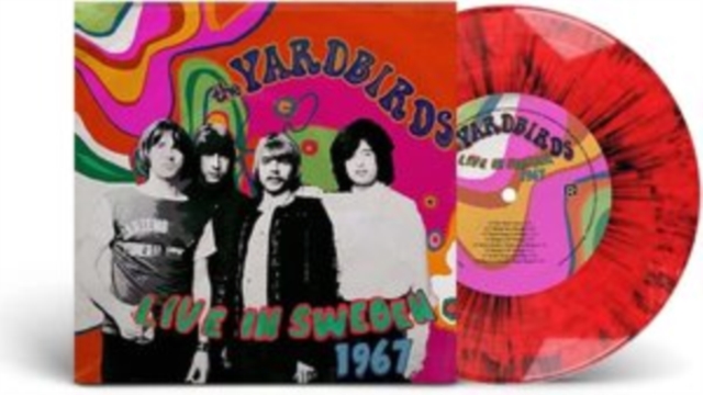 YARDBIRDS - LIVE IN SWEDEN 1967 (RED VINYL) - LP Vinyl