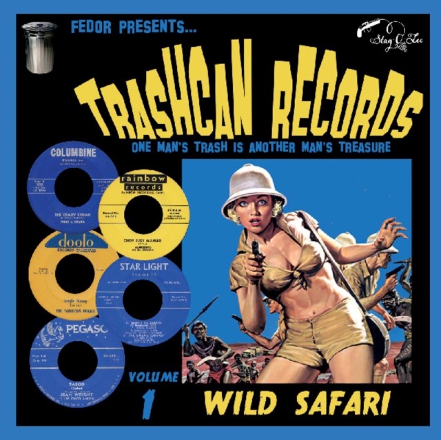 VARIOUS ARTISTS - TRASHCAN RECORDS, VOLUME 1: WILD SAFARI - 10 Inch Vinyl