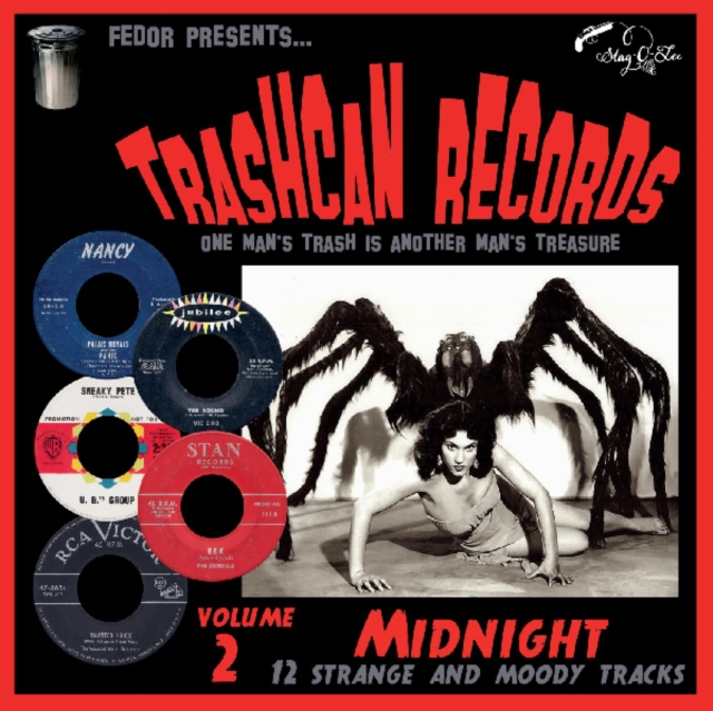 VARIOUS ARTISTS - TRASHCAN RECORDS, VOLUME 2: MIDNIGHT - 10 Inch Vinyl