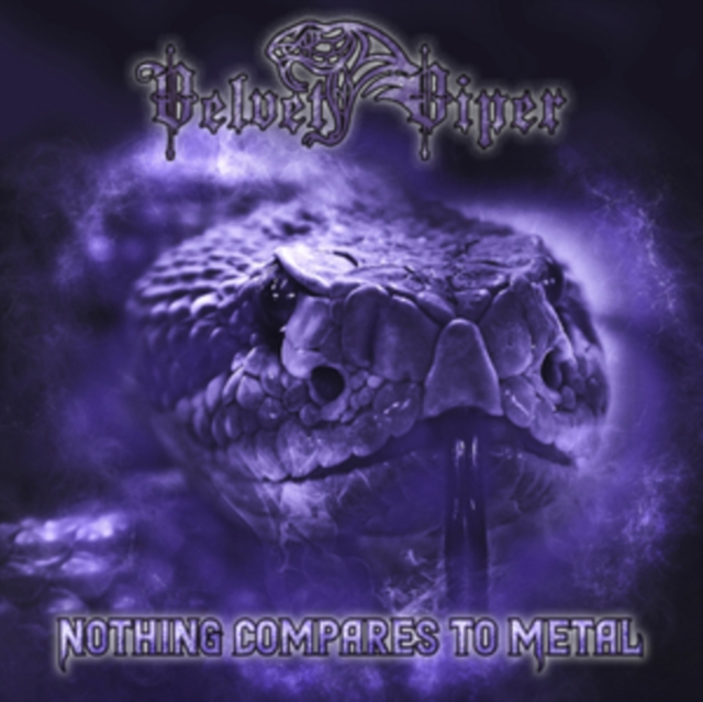 VELVET VIPER - NOTHING COMPARES TO METAL (TRANSPARENT VIOLET VINYL) - LP Vinyl