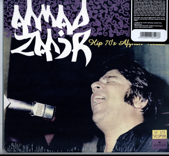 4040824082086-2.jpg AHMAD ZAHIR - HIP 70'S AFGHAN BEATS - LP Vinyl