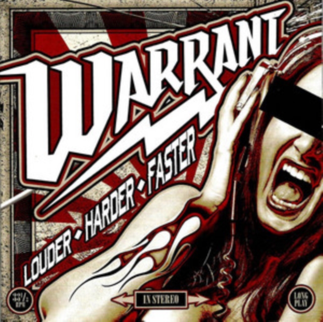 WARRANT - LOUDER HARDER FASTER - LP Vinyl