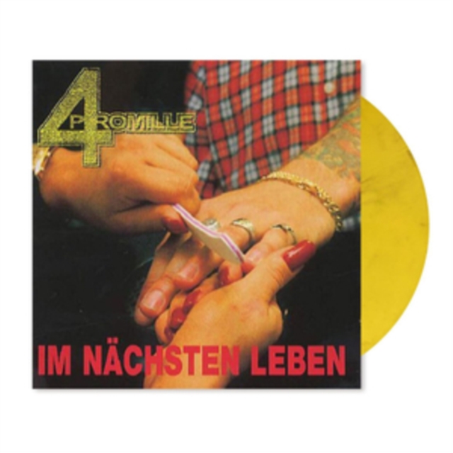 4 PROMILLE - IM NACHSTEN LEBEN (YELLOW/BLACK MARBLED VINYL) - LP Vinyl