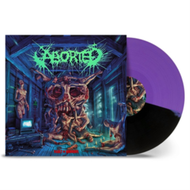 ABORTED - VAULT OF HORRORS (PURPLE BLACK SPLIT VINYL) - LP Vinyl