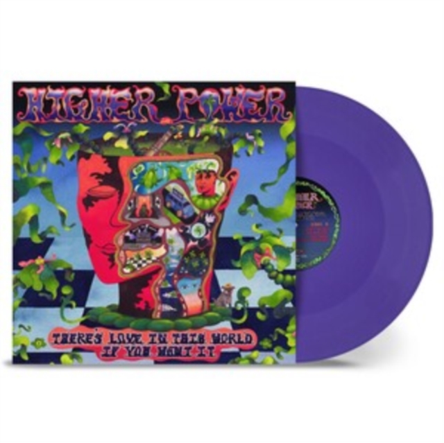 (PRE-ORDER) HIGHER POWER - THERE'S LOVE IN THIS WORLD IF YOU WANT IT (X) (PURPLE VINYL) - LP Vinyl