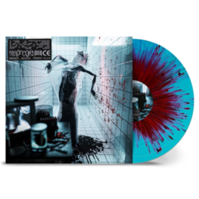 (PRE-ORDER) MELANCOLIA - RANDOM.ACCESS.MISERY (X) (TURQUOISE TRANSP. RED OPAQUE BLACK SPLA - LP Vinyl