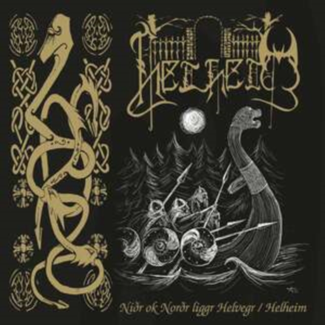 (PRE-ORDER) HELHEIM - NIDR OK NORDR LIGGR HELVEGR/HELHEIM (GOLD VINYL/2LP) - LP Vinyl