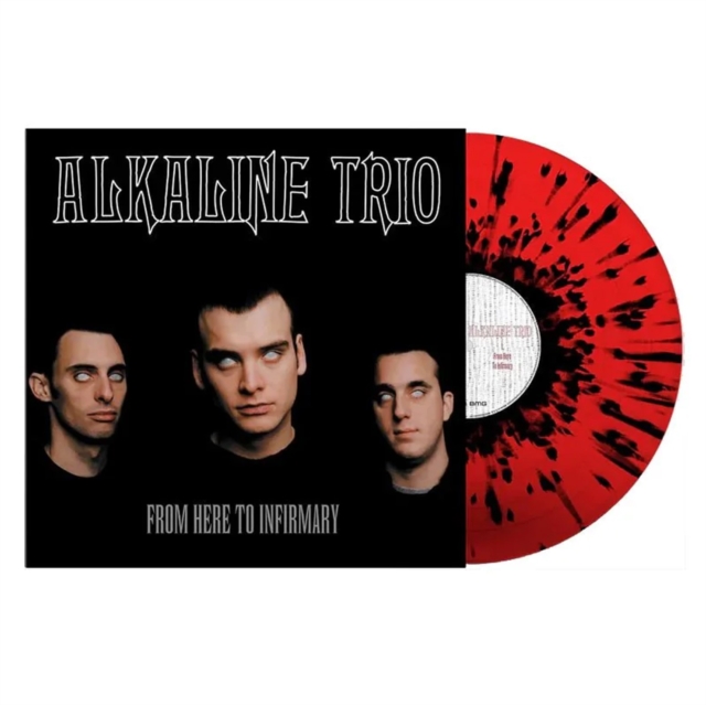 ALKALINE TRIO - FROM HERE TO INFIRMARY (BLACK & RED SPLATTER) (X) - LP Vinyl
