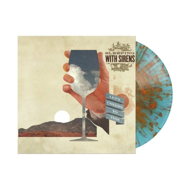 (PRE-ORDER) SLEEPING WITH SIRENS - LET'S CHEERS TO THIS (BLUE/ORANGE SPLATTER VINYL) - LP Vinyl
