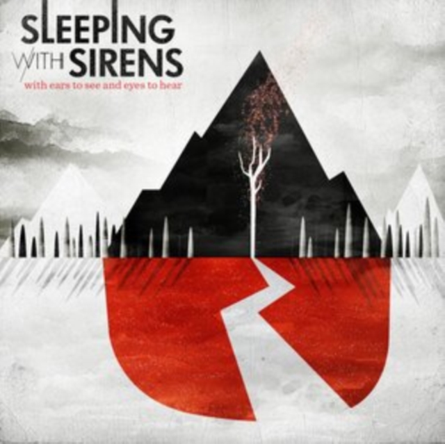 (PRE-ORDER) SLEEPING WITH SIRENS - WITH EARS TO SEE & EYES TO HEAR (BONE/RED-BLACK SPLATTER VINYL) - LP Vinyl