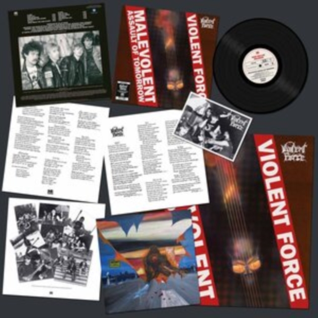 VIOLENT FORCE - MALEVOLENT ASSAULT OF TOMORROW (BLACK VINYL) - LP Vinyl