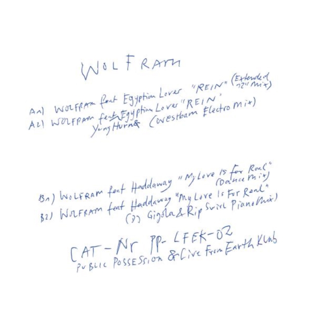 WOLFRAM - REMIX EP - 12 Inch vinyl