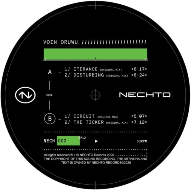 VOIN ORUWU - NECH002 EP - 12 Inch vinyl