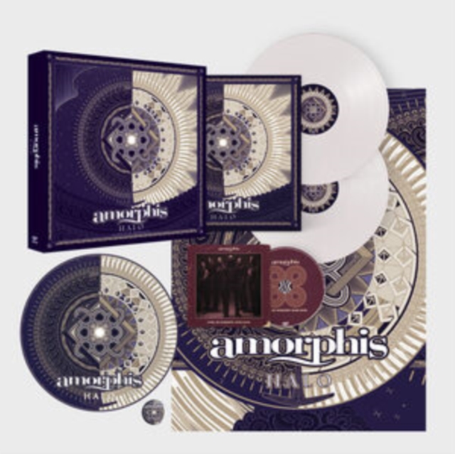 AMORPHIS - HALO (DELUXE/BOXSET/WHITE VINYL/CD/SLIP MAT/POSTER - LP Vinyl