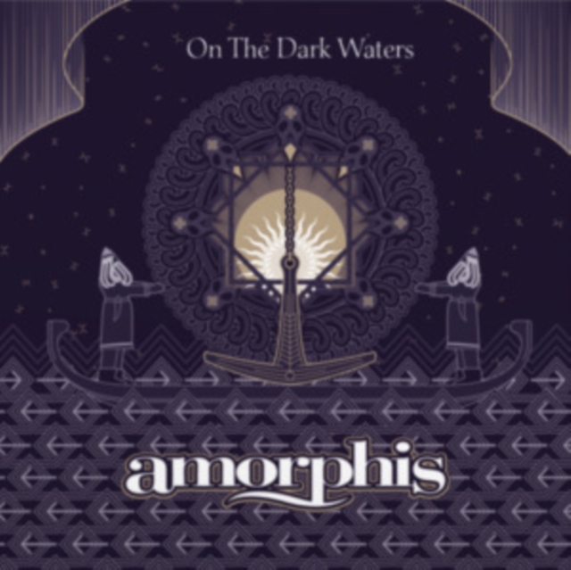 AMORPHIS - ON THE DARK WATERS (BLUE/WHITE MARBLED VINYL) - 7 inch Vinyl