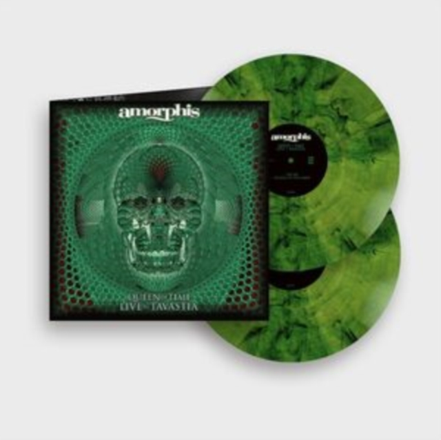 AMORPHIS - QUEEN OF TIME (LIVE AT TAVASTIA 2021) (2LP/GREEN BLACKDUST VINYL) - LP Vinyl