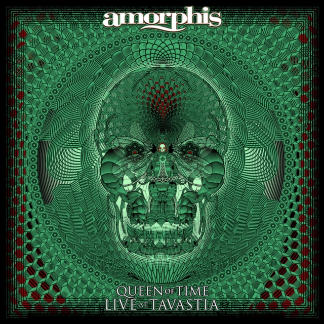 AMORPHIS - QUEEN OF TIME (LIVE AT TAVASTIA 2021) (2LP/GREEN BLACKDUST W/ SIG - LP Vinyl