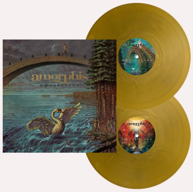 (PRE-ORDER) AMORPHIS - BORDERLAND (BONES GOLD OPAQUE VINYL/2LP) - LP Vinyl