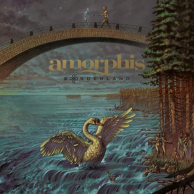 (PRE-ORDER) AMORPHIS - BORDERLAND (THE CIRCLE SPLATTER TURQUOISE/RED/BLACK VINYL/2LP) - LP Vinyl