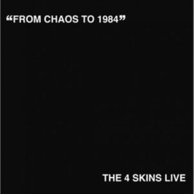 4 SKINS - FROM CHAOS TO 1984 - LP Vinyl
