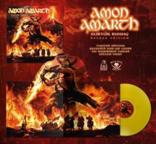AMON AMARTH - SURTUR RISING (RED & YELLOW VINYL) - LP Vinyl