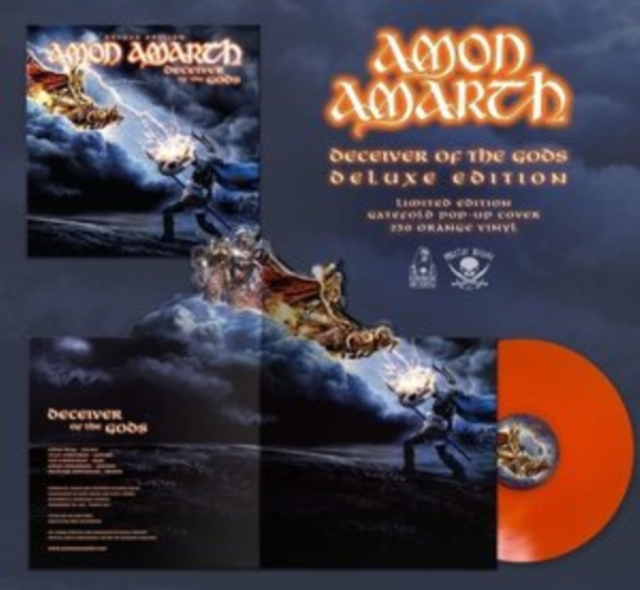 AMON AMARTH - DECEIVER OF THE GODS (ORANGE & BLUE VINYL) - LP Vinyl