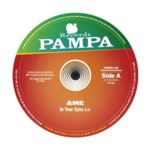 &ME - IN YOUR EYES - 12 Inch vinyl