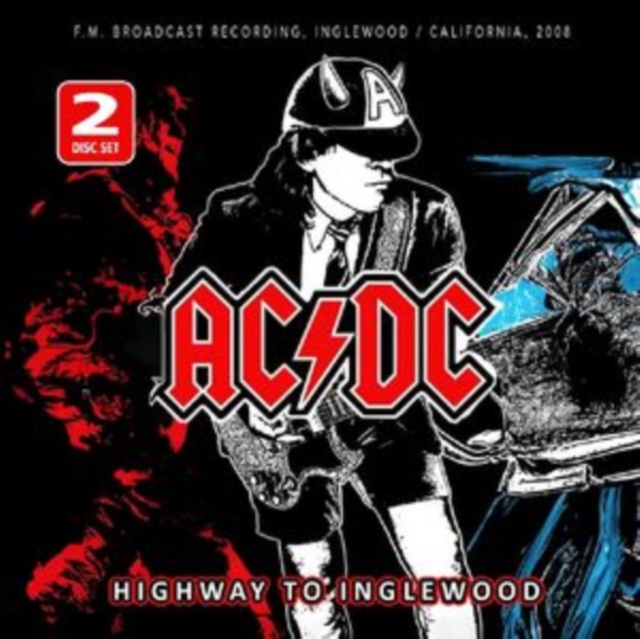 AC/DC - HIGHWAY TO INGLEWOOD / RADIO BROADCAST (TRANSPARENT RED VINYL) - LP Vinyl