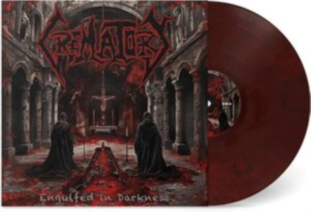 (PRE-ORDER) CREMATORY - ENGULFED IN DARKNESS (BLOODY RED MARBLED VINYL) - LP Vinyl