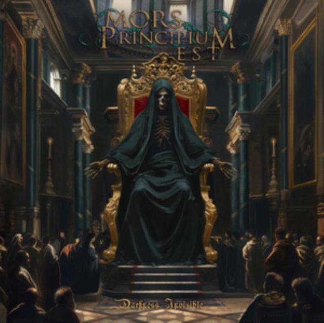 (PRE-ORDER) MORS PRINCIPIUM EST - DARKNESS INVISIBLE (TURQUOISE BLACK MARBLE VINYL) - LP Vinyl