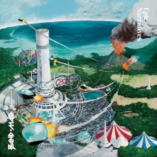 (PRE-ORDER) BAND-MAID - EPIC NARRATIVES (2LP/CLEAR GREEN VINYL) - LP Vinyl