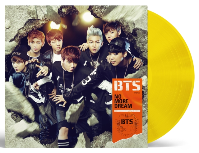 (PRE-ORDER) BTS - NO MORE DREAM (CLEAR YELLOW VINYL) - 12 Inch vinyl
