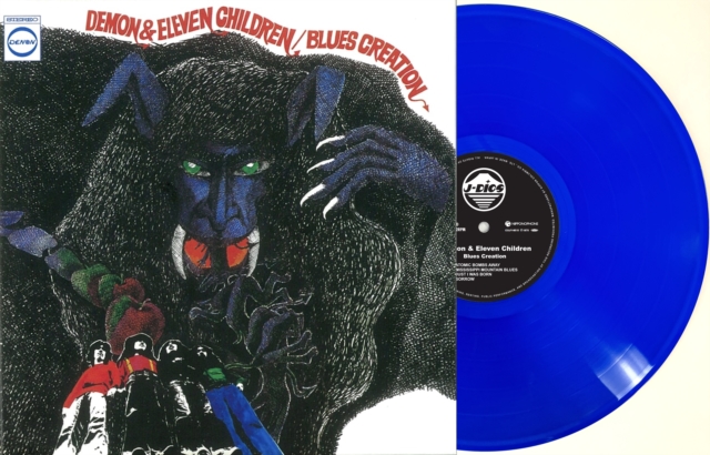 (PRE-ORDER) BLUES CREATION - DEMON & ELEVEN CHILDREN (CLEAR DEEP BLUE VINYL) - LP Vinyl