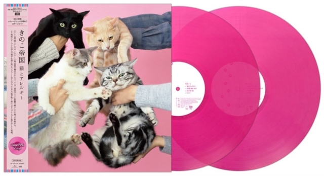 (PRE-ORDER) KINOKOTEIKOKU - NEKOTO ALLERGIE (2LP/CLEAR PINK VINYL/JAPANESE IMPORT) - LP Vinyl