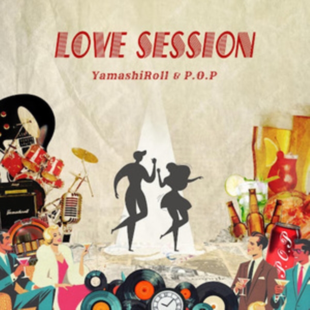 AAMASHIROLL & P.O.P - LOVE SESSION (FEAT. MAIKA, KAJA)/DRIVIN (FEAT. MAIKA) - 7 inch Vinyl