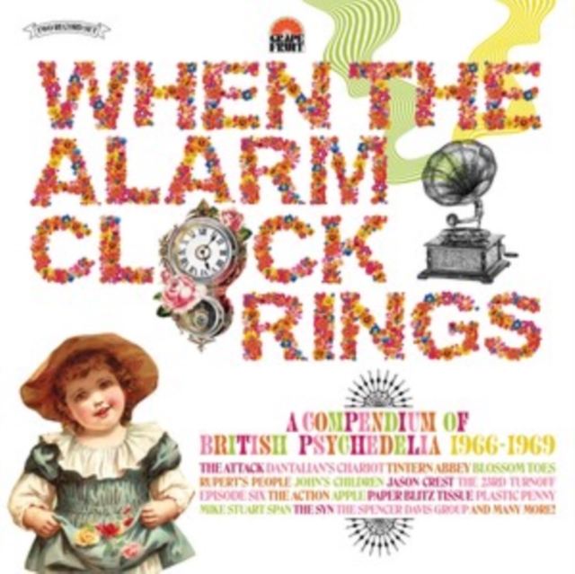 VARIOUS ARTISTS - WHEN THE ALARM CLOCK RINGS - A COMPENDIUM OF BRITISH PSYCHEDELIA - LP Vinyl