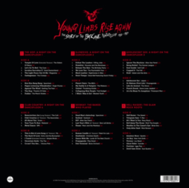 VARIOUS ARTISTS - YOUNG LIMBS RISE AGAIN – THE STORY OF THE BATCAVE NIGHTCLUB 1982 - LP Vinyl
