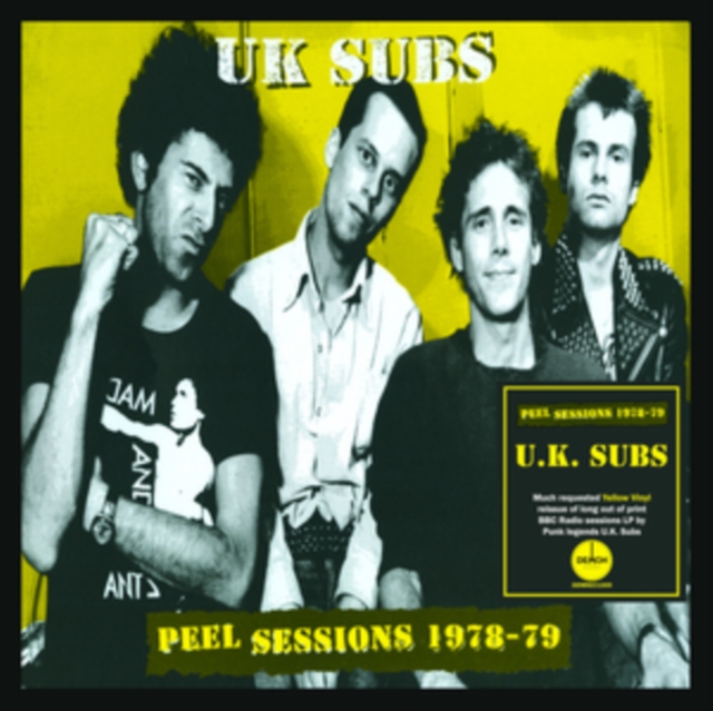 (PRE-ORDER) UK SUBS - PEEL SESSIONS (140G/YELLOW VINYL) - LP Vinyl