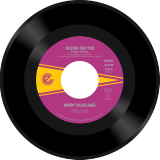 WINDY KARIGIANES - FALLING FOR YOU - 7 inch Vinyl