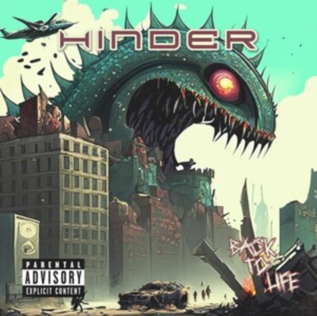 (PRE-ORDER) HINDER - BACK TO LIFE (X) (MINT GREEN VINYL) - LP Vinyl