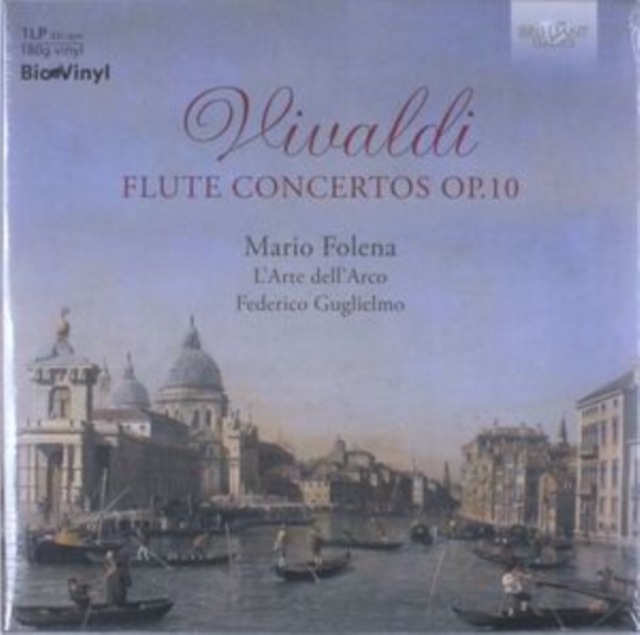 VIVALDI/FOLENO/L'ARTE DELL'ARCO - FLUTE CONCERTOS, OP. 10 - LP Vinyl