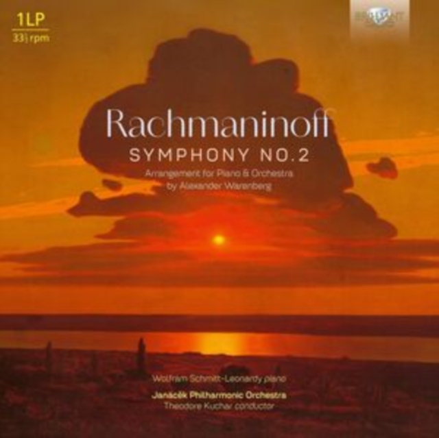 (PRE-ORDER) WOLFRAM SCHMITT-LEONARDY - RACHMANINOFF: SYM NO. 2 ARRANGEMENT FOR PNO & ORCH - LP Vinyl
