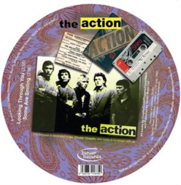 ACTION - FRIENDS EP (PICTURE DISC) - 7 inch Vinyl