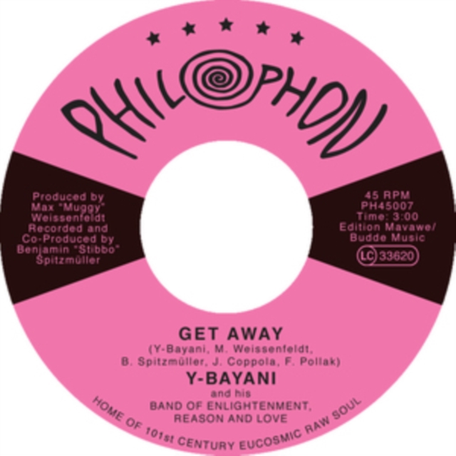 Y - BAYANI-GET AWAY - LP Vinyl