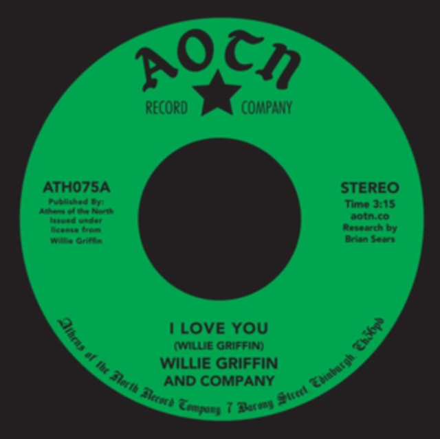 WILLIE GRIFFIN - DO YOU HEAR ME TALKING TO YOU? - 7 inch Vinyl