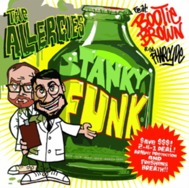ALLERGIES - STANKY FUNK (FEAT. BOOTIE BROWN) (PICTURE SLEEVE) - 7 inch Vinyl