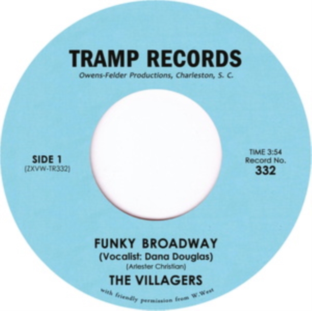 VILLAGERS - FUNKY BROADWAY - 7 inch Vinyl